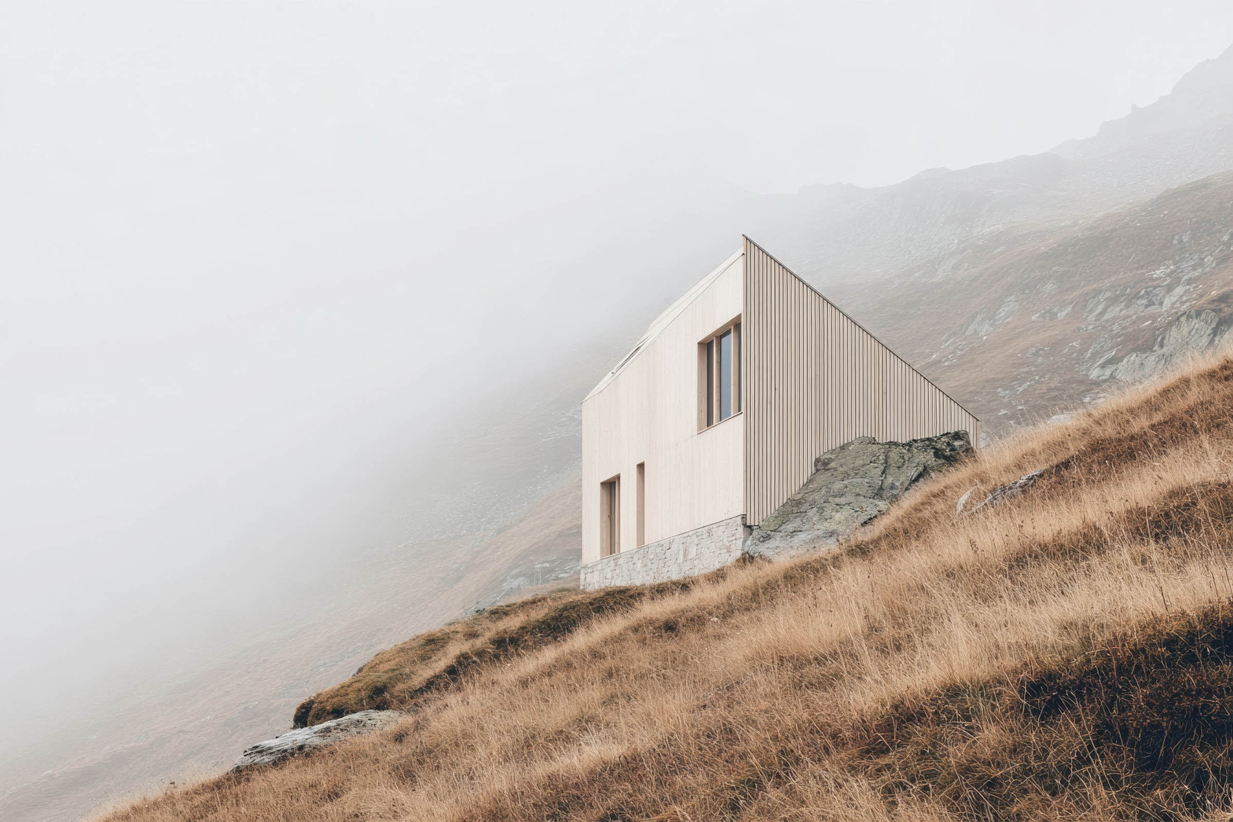 Wooden Hilltop House